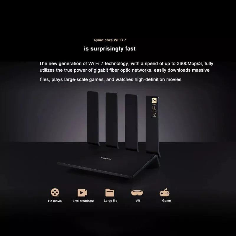 HUAWEI BE3 Pro Wifi 7 Wireless Router (3600 Mbps)